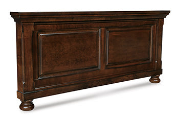 Queen Panel Footboard Porter Rustic Brown