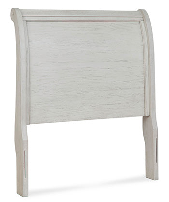 Twin Sleigh Headboard Robbinsdale Antique White