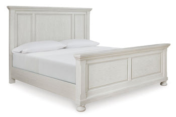 Queen Panel Footboard Robbinsdale Antique White