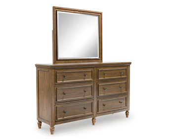 Bedroom Mirror Sturlayne Brown