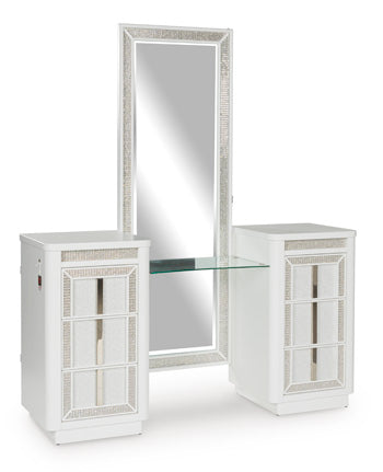 Vanity Mirror Chalanna White