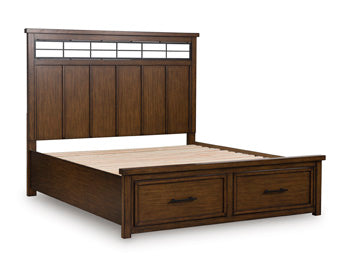 K/CK Storage Footboard Taffenbrook Medium Brown