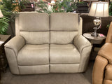 Henry Triple Power Fully Loaded Reclining Loveseat ON DISPLAY IN SHOWROOM