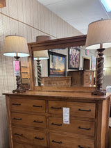Hockheim Amish Dresser Short Mirror