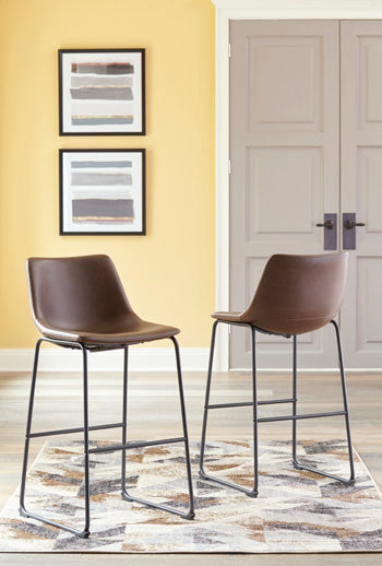 Tall UPH Barstool (2/CN) Centiar Brown