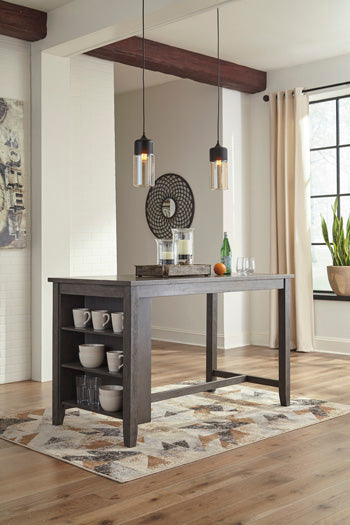 RECT Dining Room Counter Table Caitbrook Gray