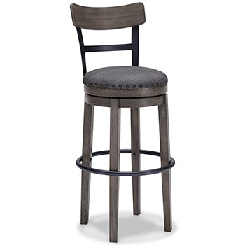 Tall UPH Swivel Barstool(1/CN) Caitbrook Gray