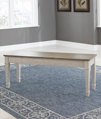 Storage Bench Skempton White/Light Brown