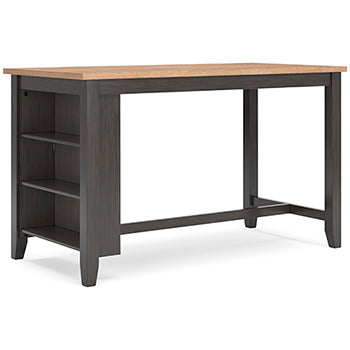 RECT Dining Room Counter Table Gesthaven Natural/Brown