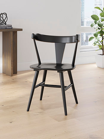Dining Room Side Chair (2/CN) Gretlynn Black