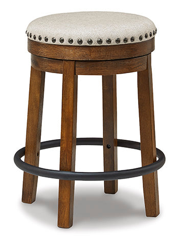 UPH Swivel Stool (1/CN) Valebeck Brown/Black