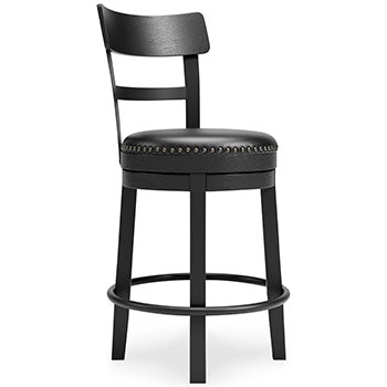 UPH Swivel Barstool (1/CN) Valebeck Black