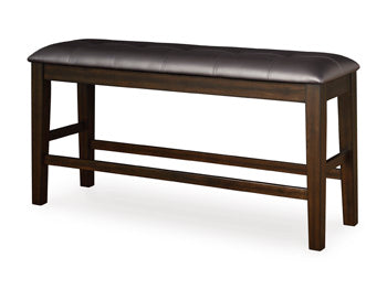 DBL Counter UPH Bench (1/CN) Haddigan Dark Brown