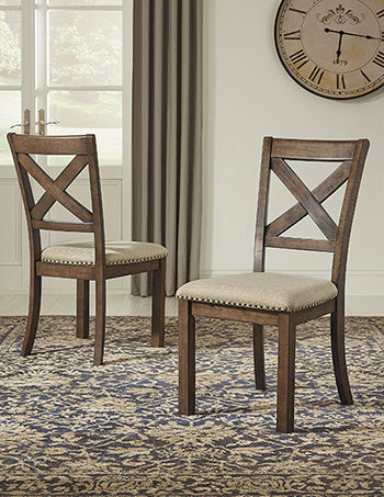 Dining UPH Side Chair (2/CN) Moriville Beige