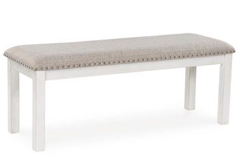 Large UPH Dining Room Bench Robbinsdale Antique White