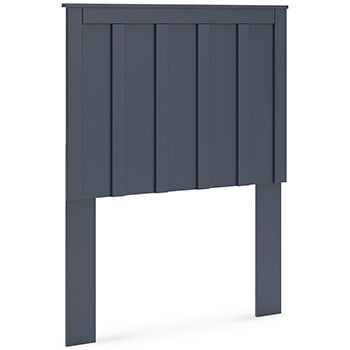 Twin Panel Headboard Simmenfort Navy Blue