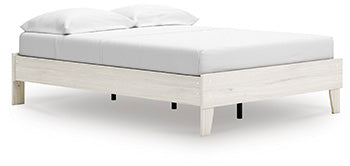 Full Platform Bed Socalle Light Natural