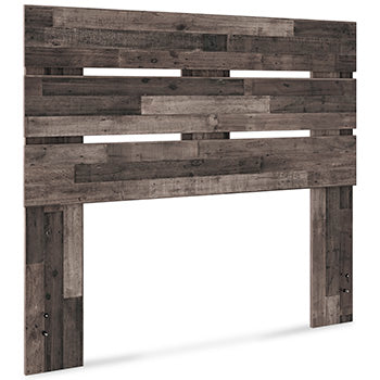 Full Panel Headboard Neilsville Multi Gray