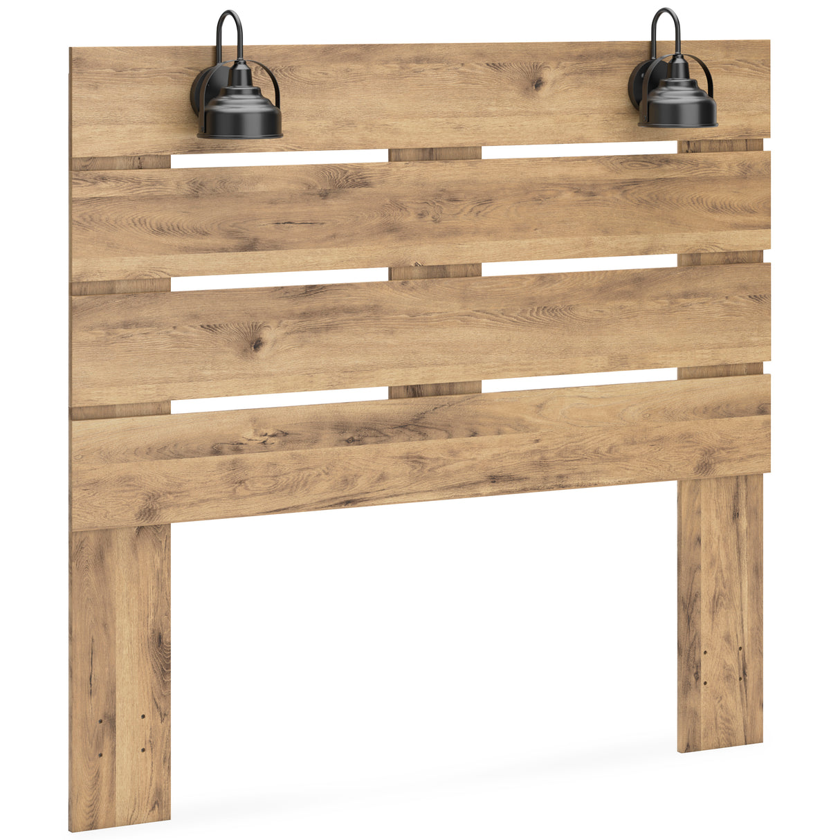 Queen Panel Headboard Larstin Tan Brown