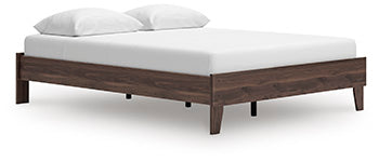 Queen Platform Bed Calverson Mocha