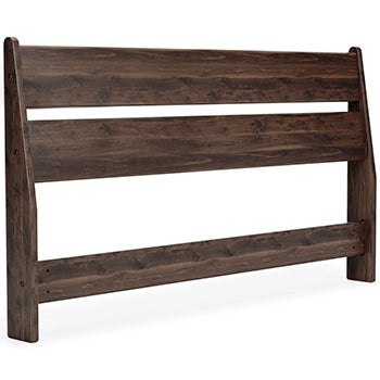 Queen Panel Headboard Calverson Mocha