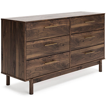 Six Drawer Dresser Calverson Mocha