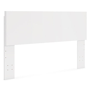 King Panel Headboard Onita White