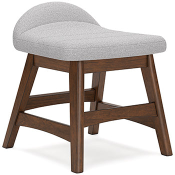 Home Office Desk Chair (1/CN) Lyncott Light Gray/Brown