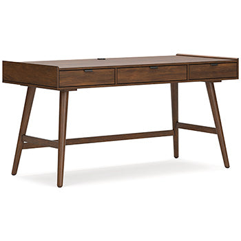 Home Office Desk Lyncott Brown