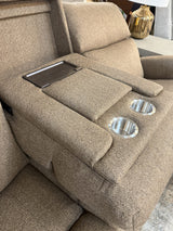 Bernard Power Reclining Lumbar Console Sofa