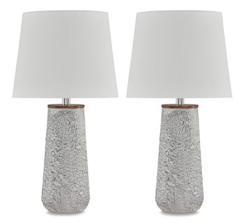 Metal Table Lamp (2/CN) Chaston Antique White