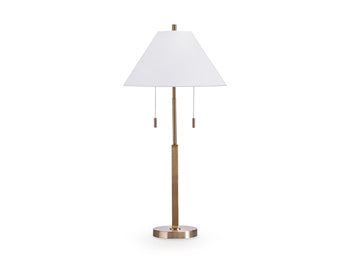 Metal Table Lamp (1/CN) Haigwood Gold Finish