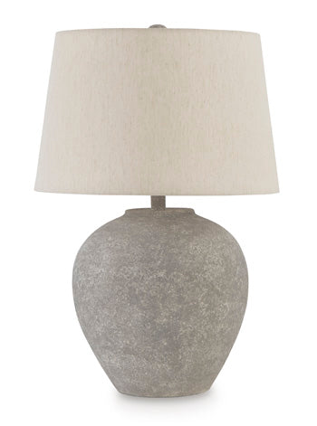 Metal Table Lamp (1/CN) Dreward Distressed Gray