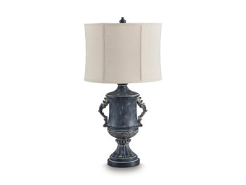 Poly Table Lamp (1/CN) Morvanford Antique Black
