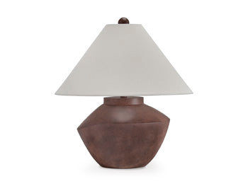 Poly Table Lamp (1/CN) Honsworth Antique Brown