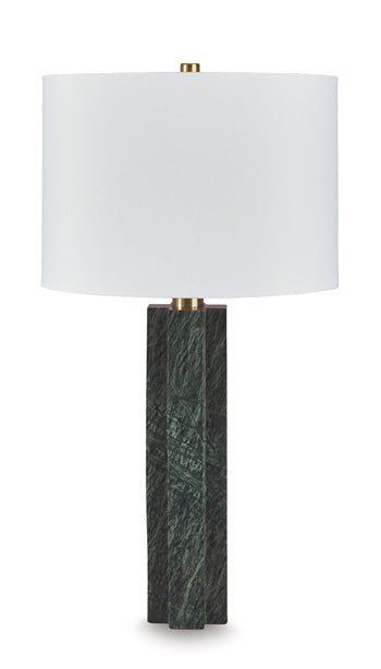 Marble Table Lamp (1/CN) Keegan Green