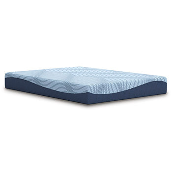 California King Mattress Peak 2.0 10 Memory Foam Light Blue