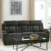 Dalton Reclining Sofa w/power Drop down table