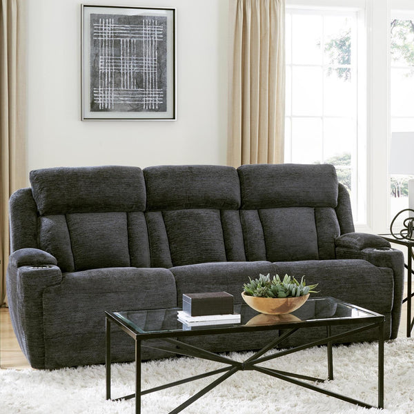 Dalton Reclining Sofa w/power Drop down table