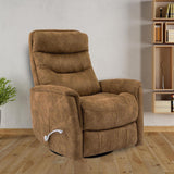 Gemini Recliner Swivel Glider Fabric