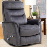 Gemini Recliner Swivel Glider Fabric