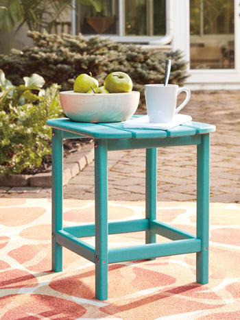 Rectangular End Table Sundown Treasure Turquoise