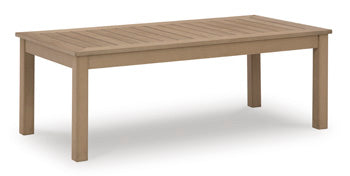 Rectangular Cocktail Table Hallow Creek Driftwood