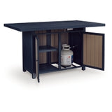 Outdoor Counter Height with Fire Mabry Shores