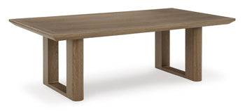Rectangular Cocktail Table Serene Bay Dark Brown