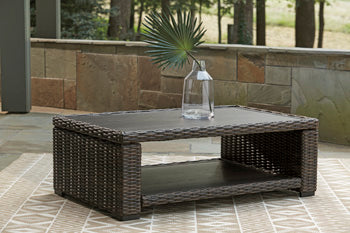Rectangular Cocktail Table Grasson Lane Brown