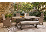 Outdoor Revare Beach Dining Set