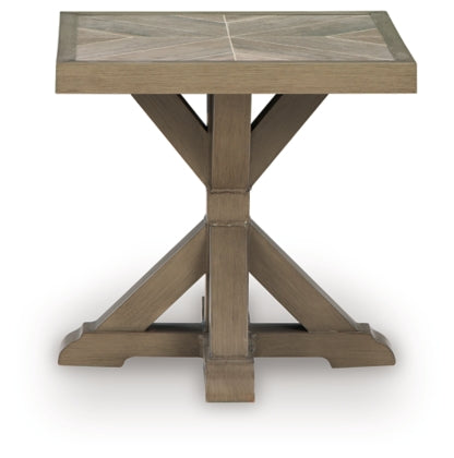 Outdoor Revare Beach End Table