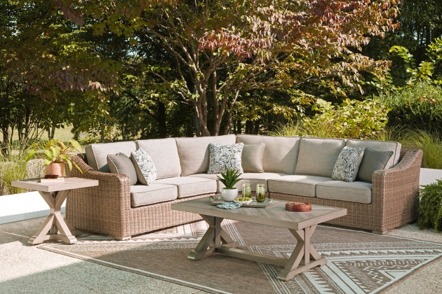 Outdoor 3PC Sectional Ravare Beach