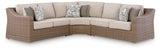 Outdoor 3PC Sectional Ravare Beach